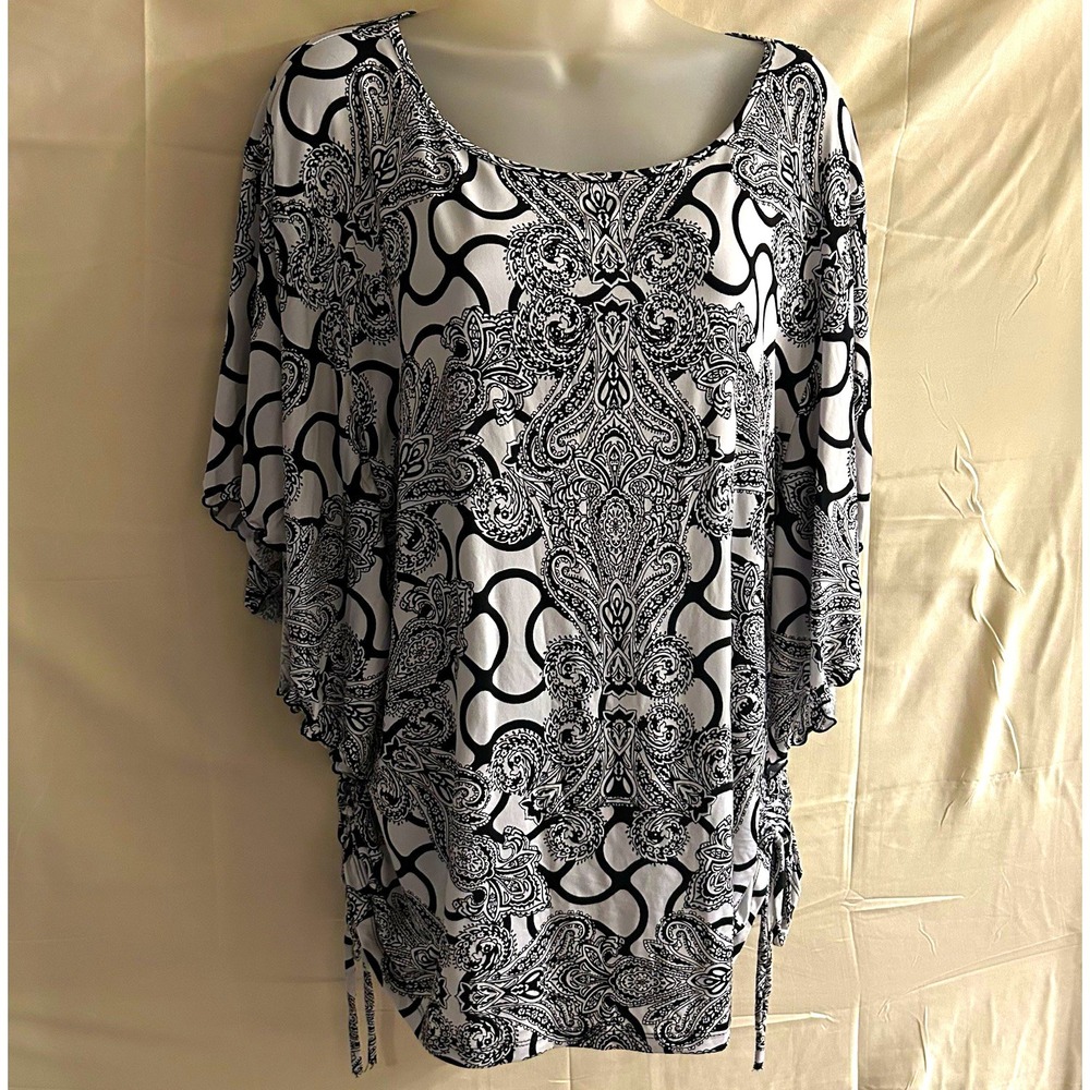 New style flare sleeve, drawstring bottom tie top #1791*8